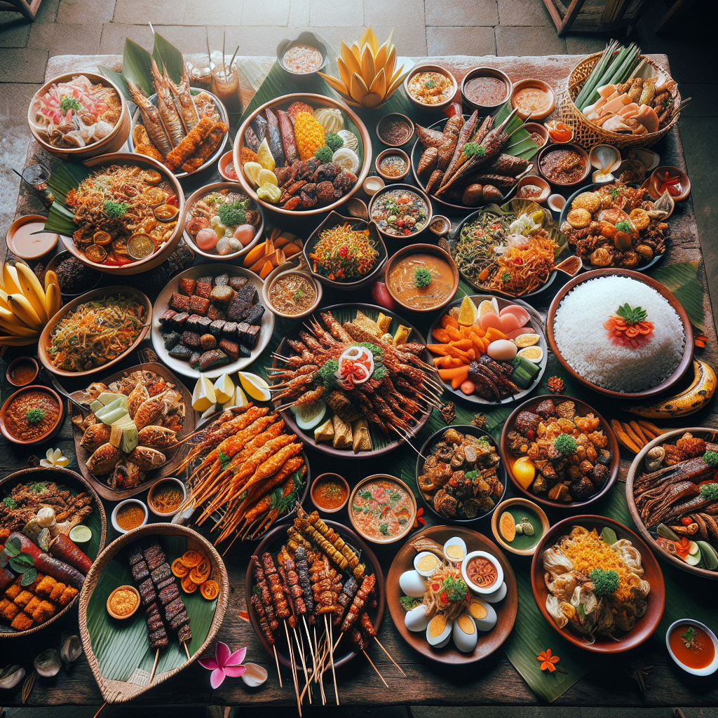 Variasi Makanan Tradisional Indonesia yang Menggugah Selera