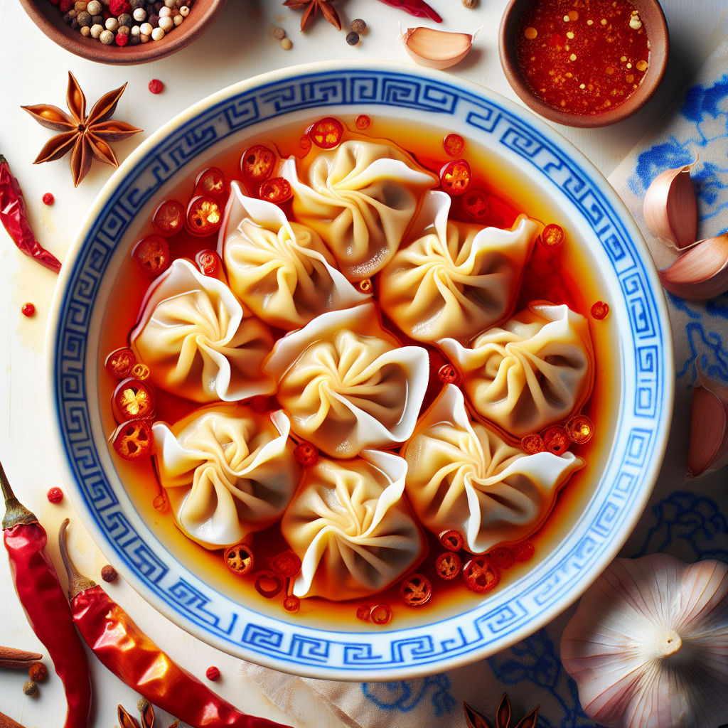 Menjelajahi Cita Rasa Pangsit yang Lembut dalam Minyak Cabai: Petualangan Kuliner