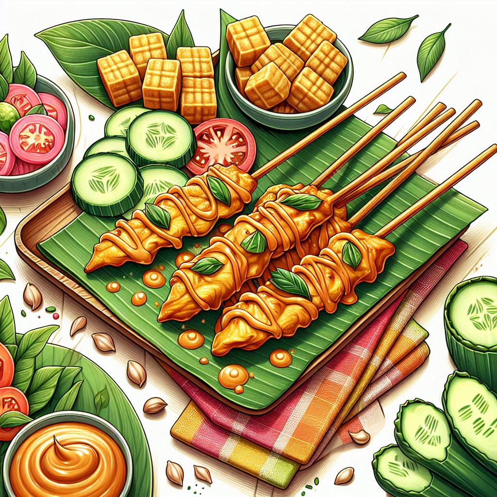 Resep Sate Ayam dengan Bumbu Kacang yang Lezat dan Praktis