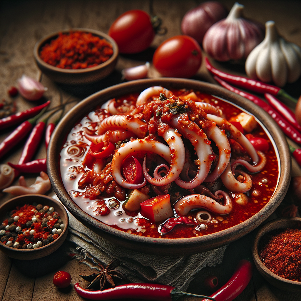 Kreasi Lezat: Sambal Cumi Pedas Menggugah Selera
